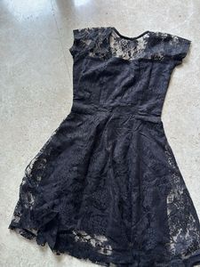 Black Net Dress