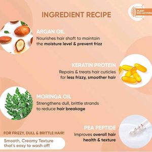 MORINGA &amp; ARGAN FRIZZ CONTROL HAIR CONDITIONER