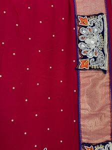 Red Color Saree