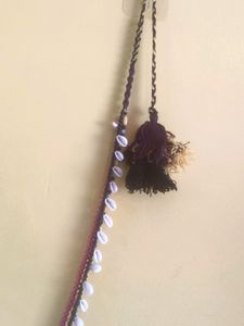 Pastel Beads And Shell Waist Belt