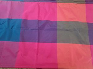 Art Silk Multi Colour Saree With Stiched Blouse