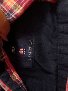 GANT Red Plaid Button-Down Shirt