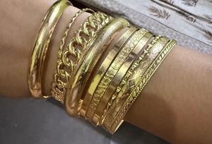 Golden Bangle Set