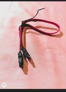 Pink Serial ATA (SATA) Data Cable - High-speed