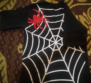 Spiderman tshirt || spider man boxy down shoulder