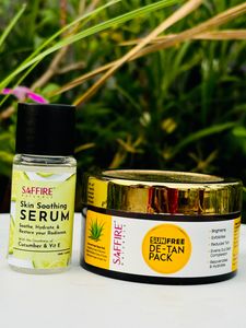 Face Mask Dtan And Serum