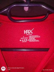 HRX Red &amp; Black Active T-Shirt