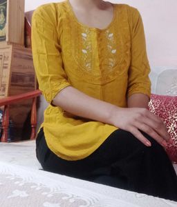 U Cut Short Kurti