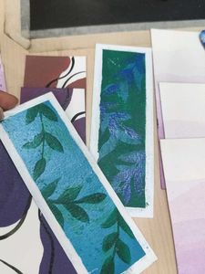Handmade Watercolor Bookmarks