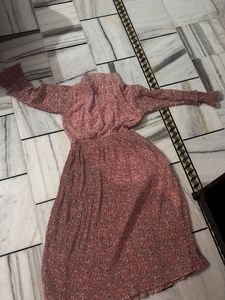 Floral Print Midi Dress