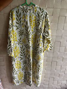 Floral Print Kurta