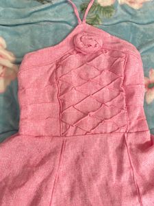 Pink Halterneck Top