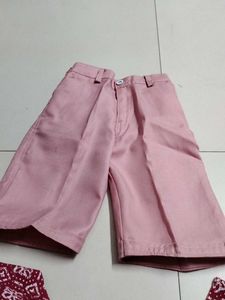 Boys Pink Trowser Set