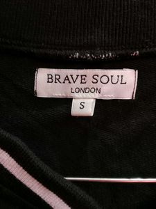 BRAVE SOUL London Women&#39;s Black Jacket