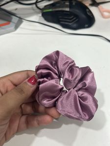 Silk Satin Scrunchies Set of 3