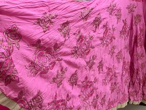 Pink Floral Kurta