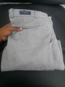Cafe Rio Women Regular Fit Grey Polycotton Pant