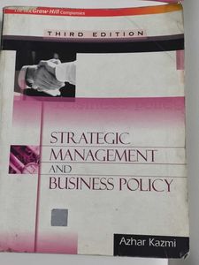 Strategic Management & Business Policy Textbook