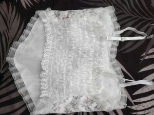 Floral Lace Bustier Top