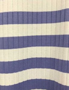 Purple and White Striped Top
