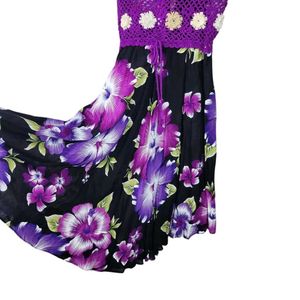 Floral Crochet Sundress