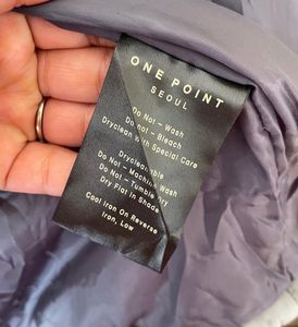 Oversized Minimalist Gray Drawstring Jacket