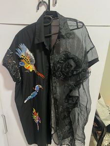 Statement Black Dress Dual Look