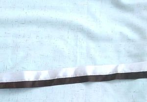 Curtain Lace In Brown &amp; White