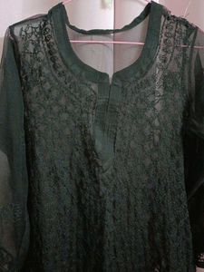 Elegant Black Kurti