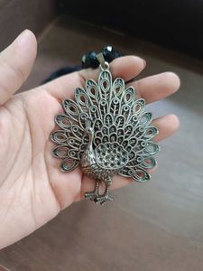 💫Peacock Oxidize Pendant Necklac💫🦚