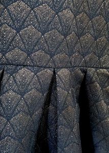 Sparkly Navy Blue Party Dress