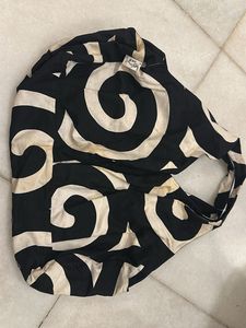 Vintage Patterned Shoulder Bag