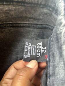 Mufti Brand Tappered Stretchable Jeans 32