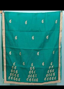 Khat Saree - Sea Green