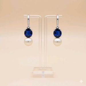Pearl & Gemstone Earrings
