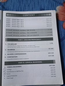 Guide To English And Logical Reasoning For BITSAT