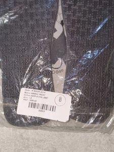 Feet Up Flip Flops - New in Package Grey Black
