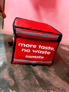 Zomato Delivery Bag New Not Used Good Condition
