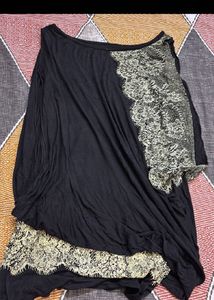 Combo Of 2 Branded Blue Denim Jeans And 1 Tunic