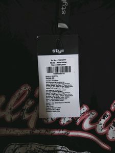 Black Aesthetic Baggy Tshirt