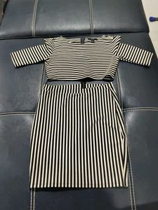 Striped Two-Piece Set