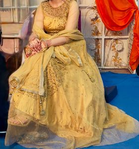 Heavy Gown With Duppatta