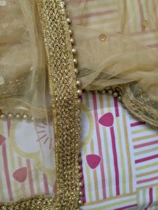 Gold Embellished Dupatta