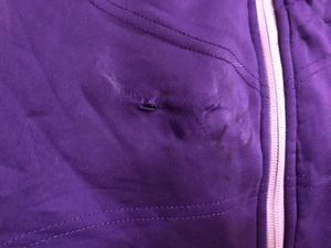 PURPLE long Sleeve t-shirt Jacket