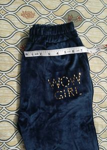 Blue Velvet Tracksuit - WOW GIRL