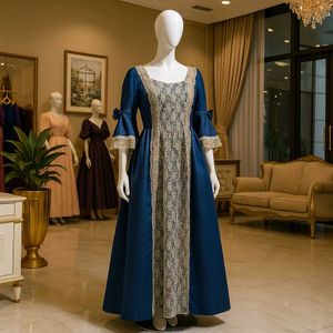 Elegant Blue Ethnic Gown