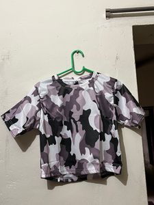 Multi Colour Crop Top