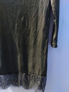 black Mini Party Wear