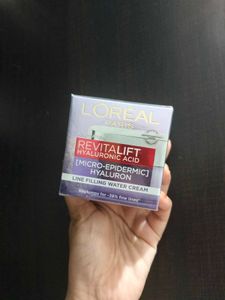 Loreal Paris Hyaluronic Acid Water Cream.