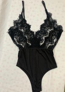 Black Lace Bodysuit